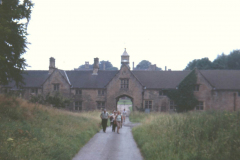 Annesley_Hall_-_stable_block_rear_of_September_1973