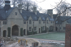 Annesley_Hall_-_stable_buildings_conversion_taking_place_colour_1985