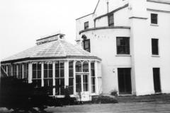 Aspley_Hall_-_southwest_side_with_close-up_of_the_conservatory_c_1955