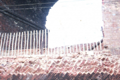 Awsworth_-_Viaduct_built_1871_archway_and_protective_wall_1960s