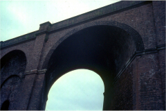 Awsworth_-_Viaduct_built_1871_close-up_of_arch_from_below._1960s