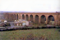 Awsworth_-_Viaduct_showing_building_bought_by_Dave_Ling_for_his_new_business_Bridges_Van_Hire_-__late_1960s_-_early_1970s