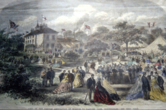 Basford_-_Basford_Hall_-_scientific_conference_1840_hand_coloured