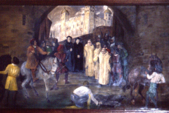 Beauvale_Priory_-_Martyrdom_of_St_John_Houghton_Prior_of_Beauvale_Eastwood_R.C._church_colour_1996