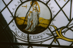Beauvale_Priory_-_Medallion_of_St_Lucy_probably_from_Priory_from_Manor_Farm_donated_Eastwood_R.C._church