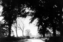 Broxtowe_-_Bells_Lane_from_bottom_4th_June_1908_showing_now_vanished_bend_in_road._Hall_was_at_top