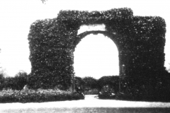 Broxtowe_-_Broxtowe_Hall_-_the_arch_covered_in_ivy_c_1920