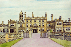 Bulwell_-_Bulwell_Hall_watercolour_by_Barry_Middleton