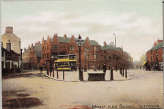 Bulwell_-_Market_Place_coloured_Edwardian_post_card