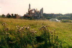 Farms_-_Assarts_Cottage_being_demolished_1985_colour