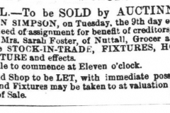 Auction_of_grocers_shop_and_house_Mrs_Sarah_Foster_1862_5th_September