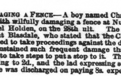 Damaging_a_fence_poaching_Charles_Wilson_Colonel_Holden_1857_3rd_September