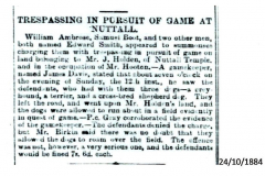Trespassing_in_persuit_of_game_W._Ambrose-_S._Boot-_E_Smith-_J._Davis-_Mr_John_Holden_1884_24th_October